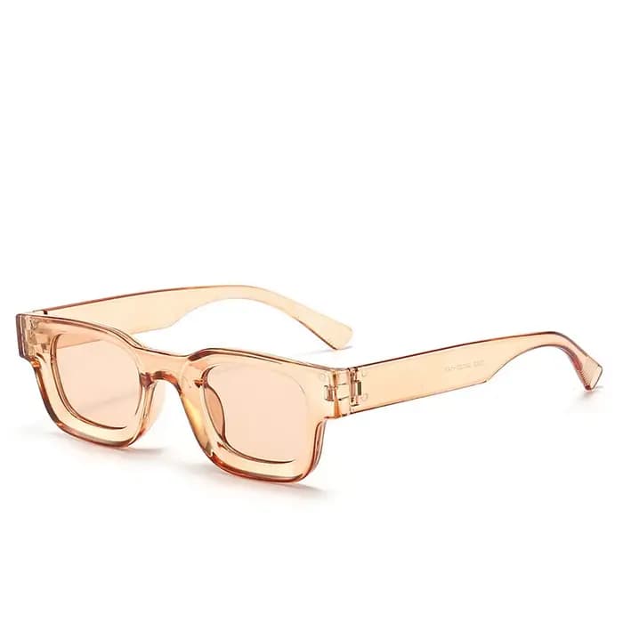 Petites lunettes de soleil rectangulaires femmes hommes Vintage marque concepteur carré luxe