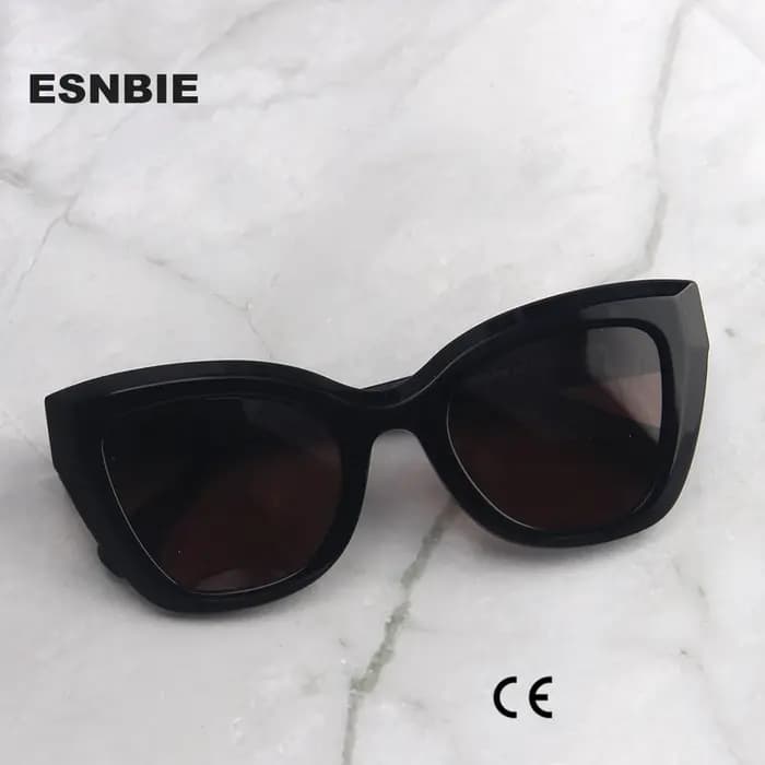 Nouveau élégant lunettes de soleil en acétate scuplé femmes oeil de chat dames lunettes de soleil polarisées hommes Protection Uv papillon nuances lunette sol