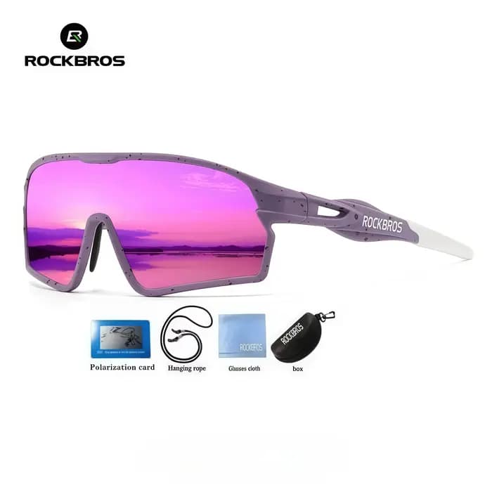 ROCKBROS Lunettes de soleil tendance pour hommes