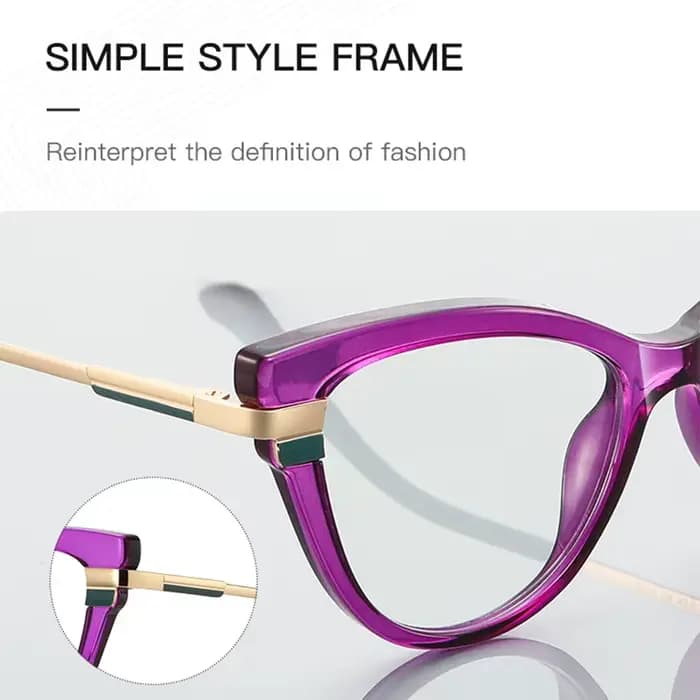 OKH mode lunettes de lecture œil de chat femmes