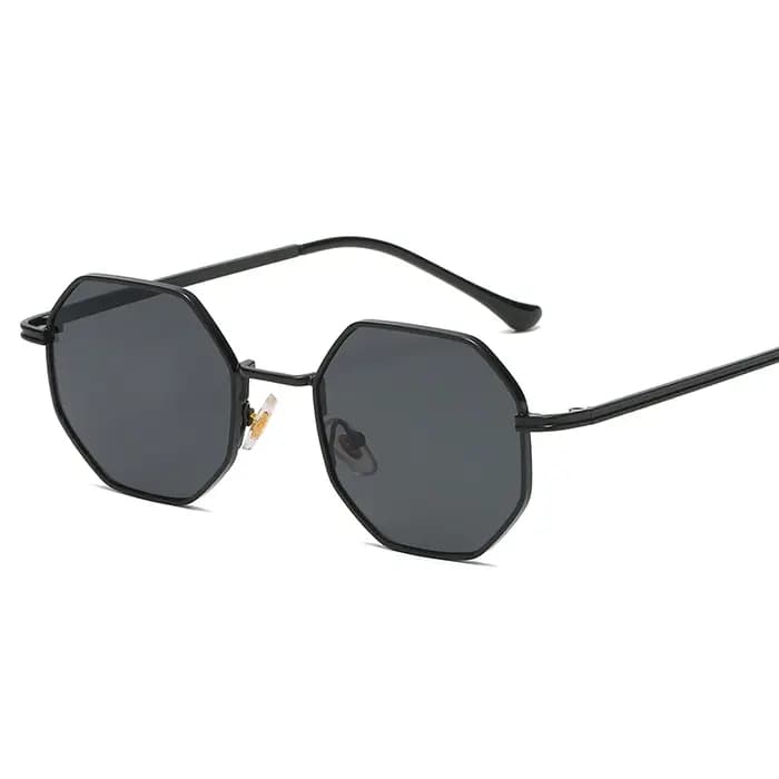 Lunettes de soleil polygone vintage pour hommes et femmes