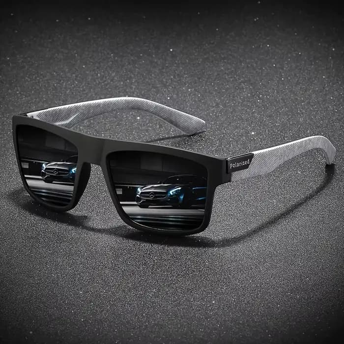 Lunettes de soleil polarisées carrées Vintage pour hommes et femmes, pour la conduite, la pêche, mar
