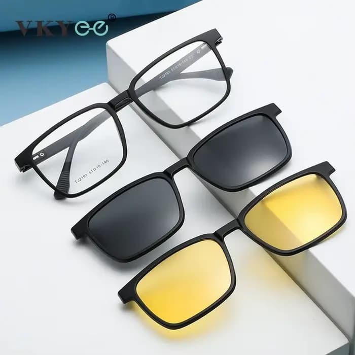 VICKY lunettes de Prescription magnétiques rabattables hommes femmes TR90