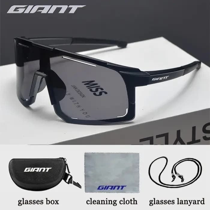 Lunettes de soleil de cyclisme géantes à la mode – Unisexe, protection UV, légères et durables, indi