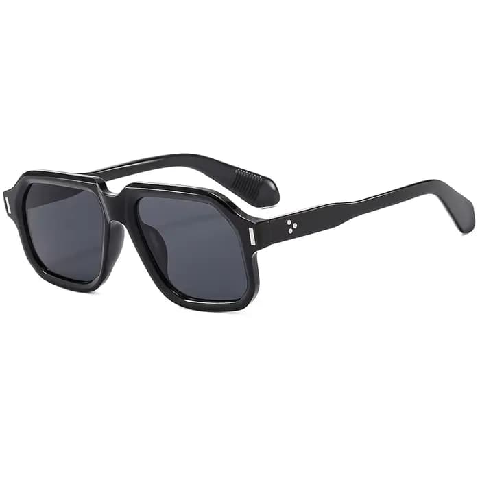 Grand Cadre Rectangulaire lunettes de Soleil Femmes Nouvelle Mode Minimaliste Style