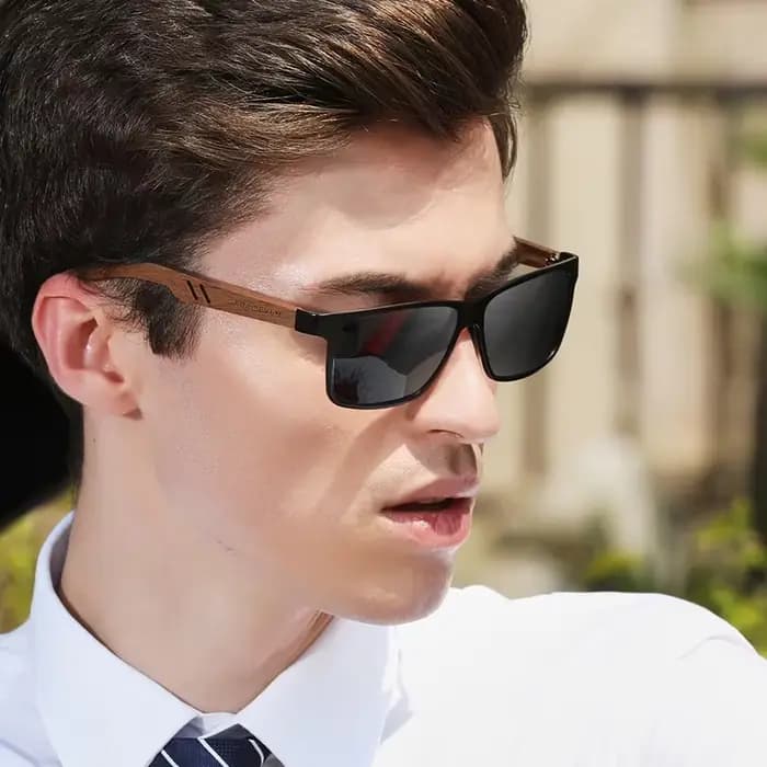 KINGSEVEN aluminium fait à la main en bois de noyer lunettes de soleil hommes haute qualité lunettes