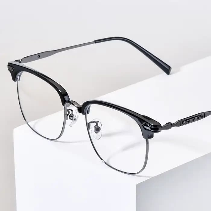 NIANZHEN alliage de titane lunettes cadre hommes carré marque Design lunettes femmes ultraléger rétr