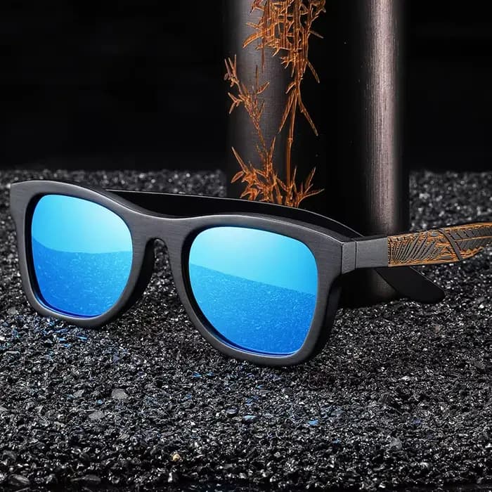 GM nouvelle mode bambou hommes lunettes de soleil rétro Vintage femmes bois