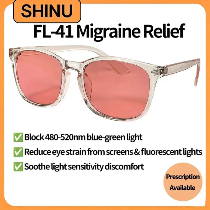 SHINU – lunettes Rose FL41 pour femmes et hommes