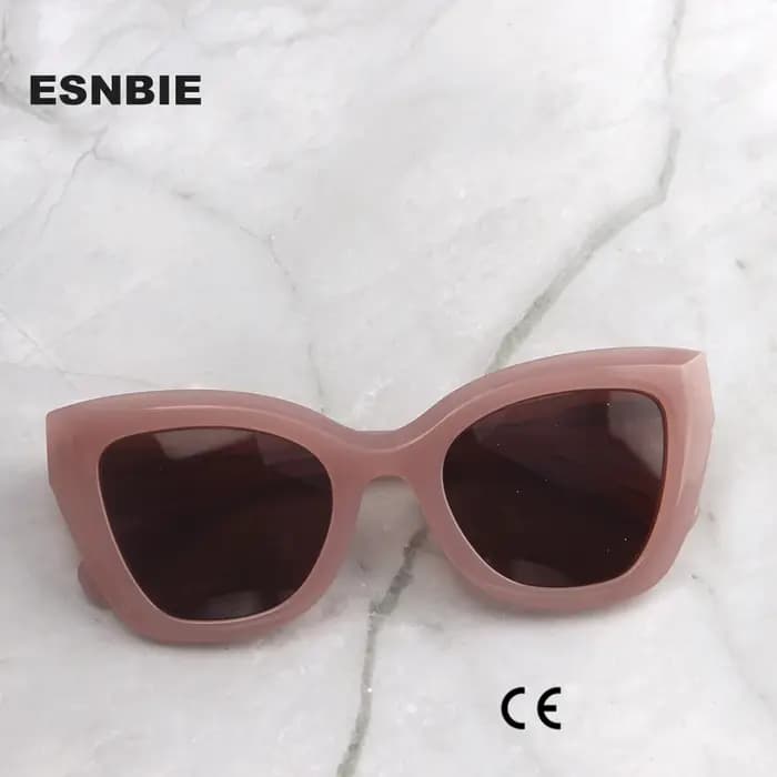 Nouveau élégant lunettes de soleil en acétate scuplé femmes oeil de chat dames lunettes de soleil polarisées hommes Protection Uv papillon nuances lunette sol