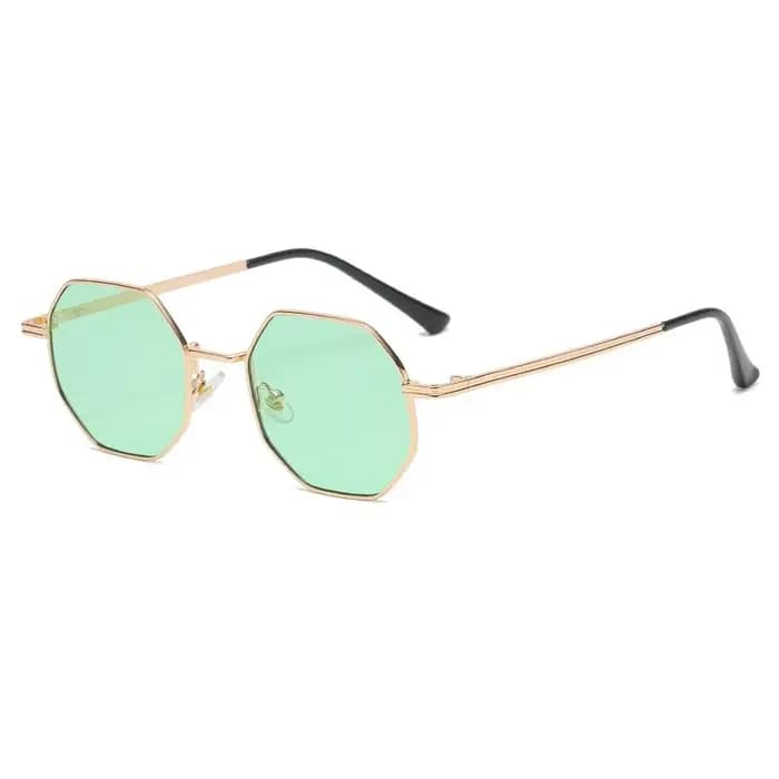 Lunettes de soleil Vintage monture métallique de luxe mode
