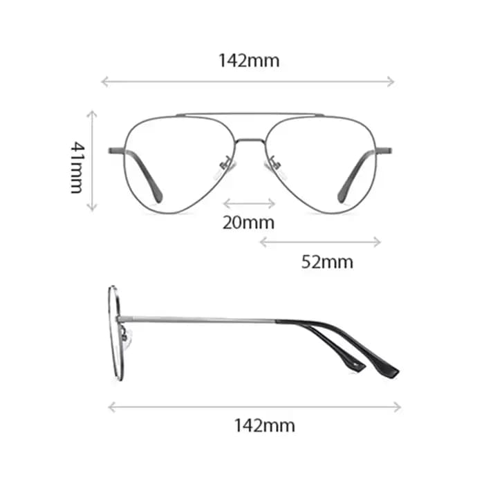 VIVIBEE Aviation magnétique polarisé pince sur lunettes de soleil pilote hommes Vision nocturne lune