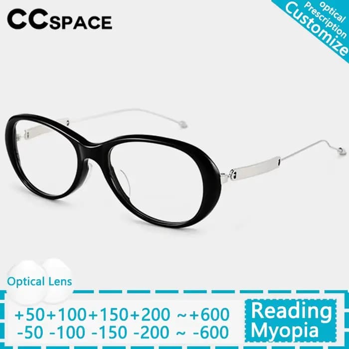 Lunettes de lecture à monture en titane pour femmes et hommes