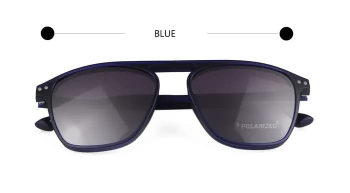 Lunettes de soleil à clipser magnétiques TR90 pour hommes