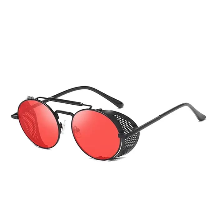 Lunettes de soleil rétro Steampunk pour hommes et femmes