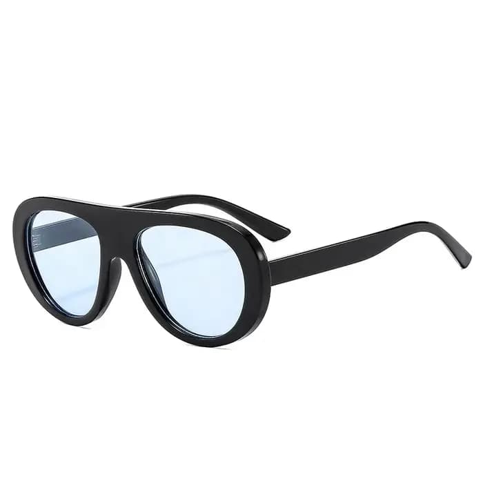 SO & EI Vintage pilote hommes couleur bonbon lunettes de soleil mode léopard nuances UV400 femmes tendance Punk