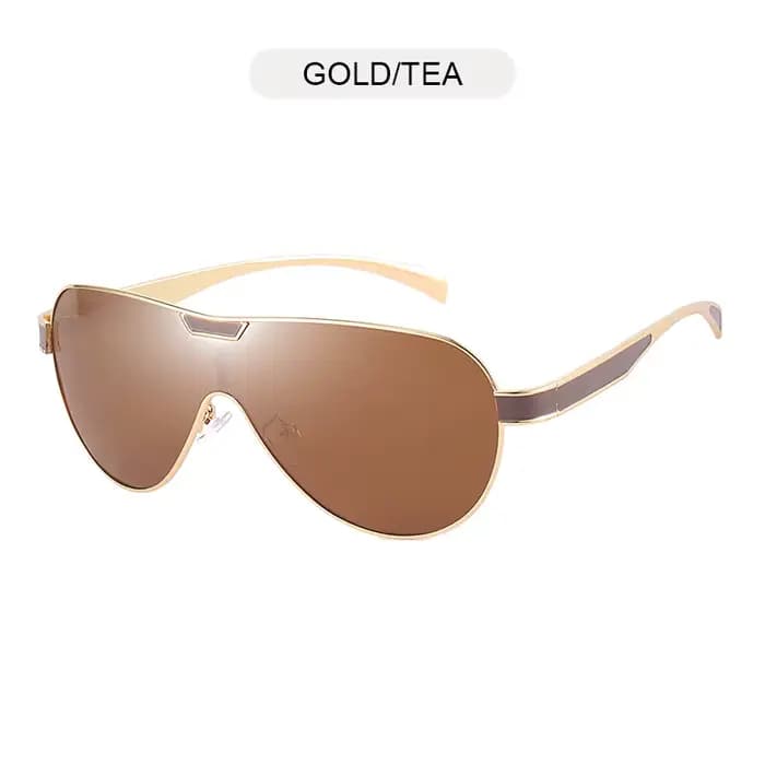 Lunettes De Soleil polarisées De luxe pour hommes, marque De styliste pilote, grandes lunettes De So