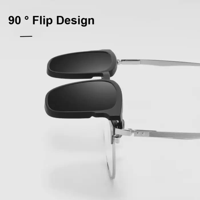 Nouvelles lunettes de soleil polarisées magnétiques polyvalentes pour hommes