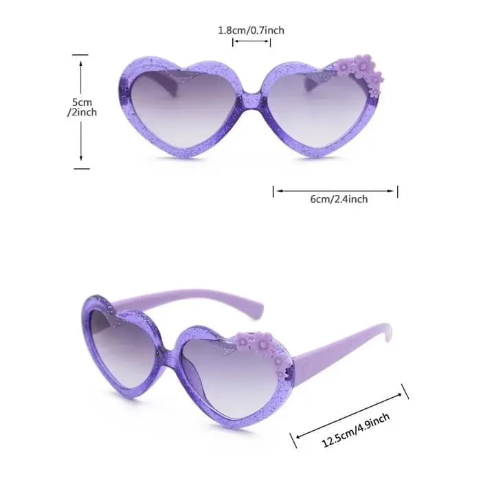 Lunettes de soleil décorées avec nœud en plastique