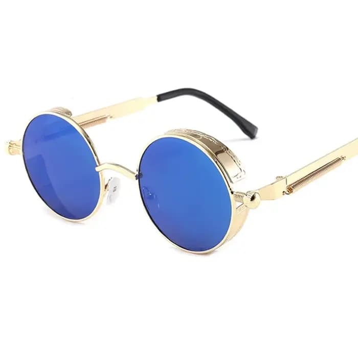 Lunettes de soleil gothiques steampunk unisexes