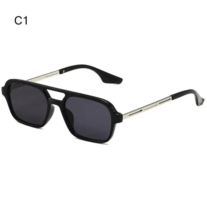 Lunettes de soleil carrées vintage rétro pour femmes et hommes