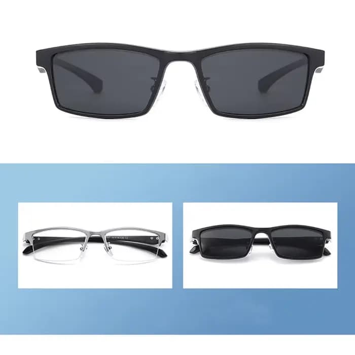 Lunettes de soleil magnétiques à Clip pour hommes
