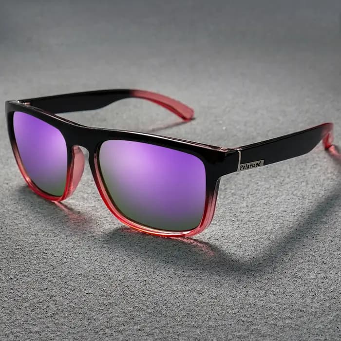 Lunettes de montagne polarisées carrées pour hommes et femmes