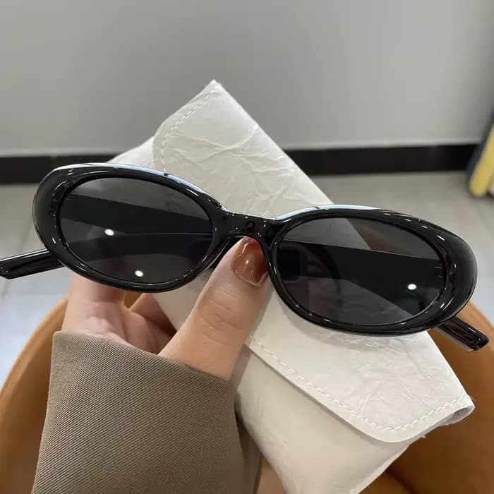 Lunettes de soleil ovales uniques pour hommes et femmes