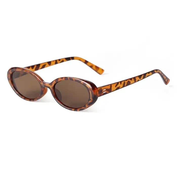 Lunettes de soleil ovales rétro pour femmes et hommes