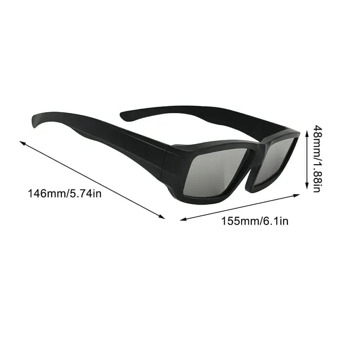 1/2/5 pièces lunettes d'éclipse solaire