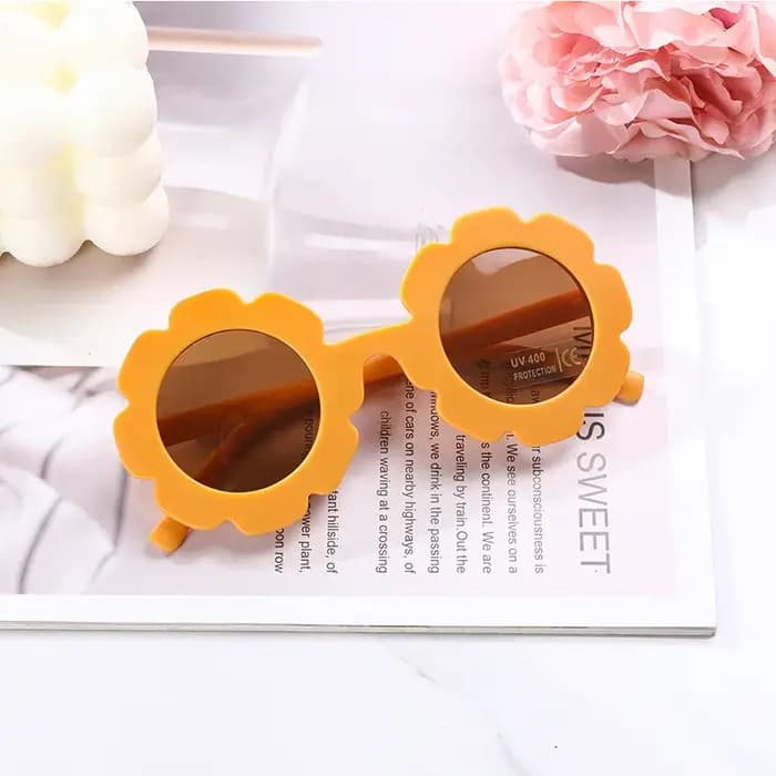 Lunettes de soleil rondes pour enfants de 2 à 10 ans