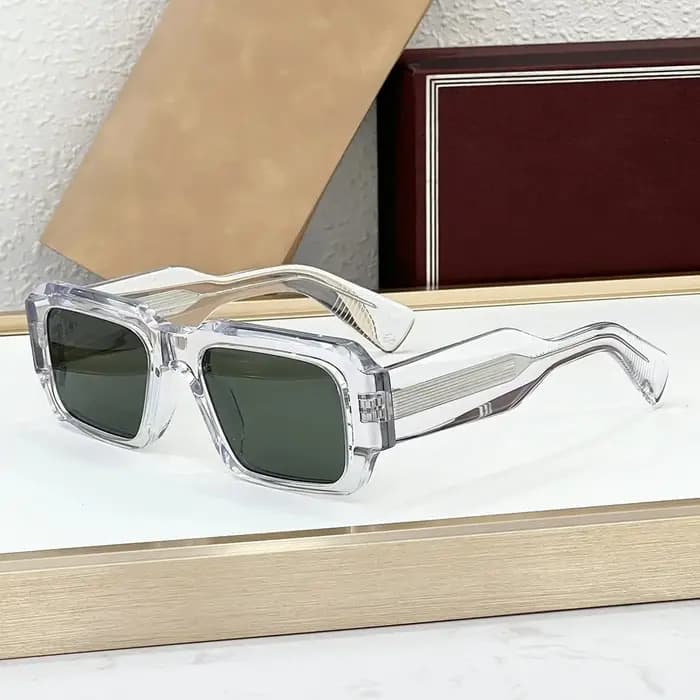 MIGLIA lunettes de soleil carrées surdimensionnées unisexe en acétate épais fabriqué à la main au japon UV400