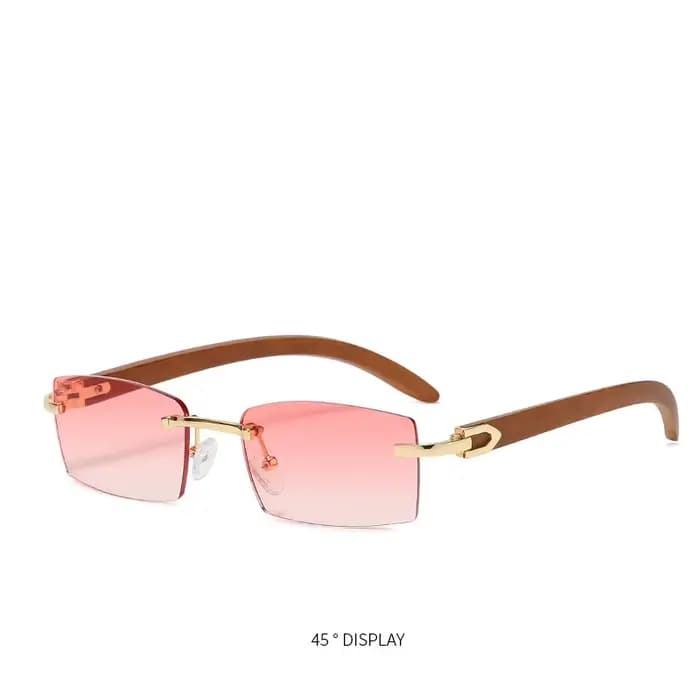 Lunettes De soleil Vintage Steampunk sans bords pour hommes