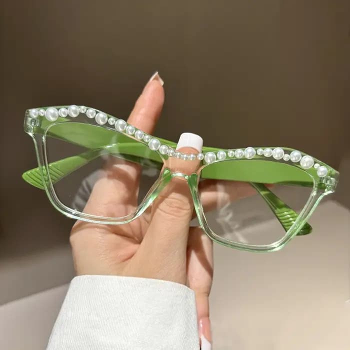 Lunettes de presbytie perlées pour femmes