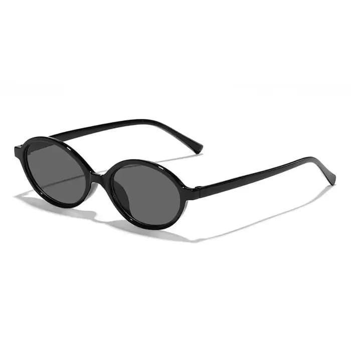 Petites lunettes de soleil léopard ovales pour femmes et hommes, sans maquillage, simples, mignonnes