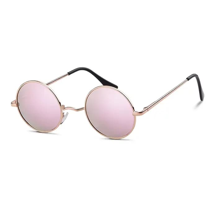 Lunettes de soleil polarisées rondes à la mode