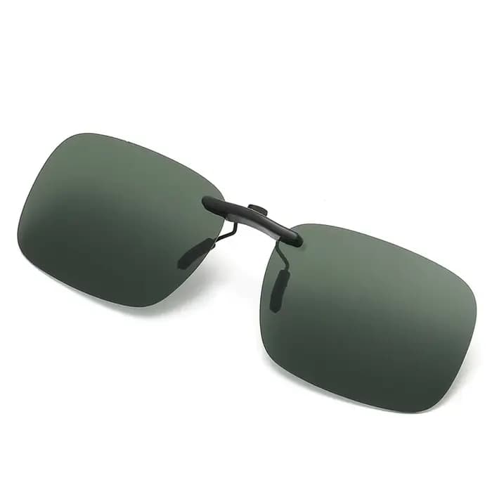 Hommes conduite pince sur lunettes de soleil pour myopie