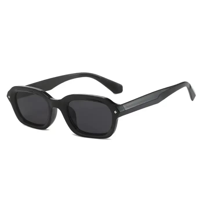 Vintage Rectangle lunettes De soleil femme mode rétro