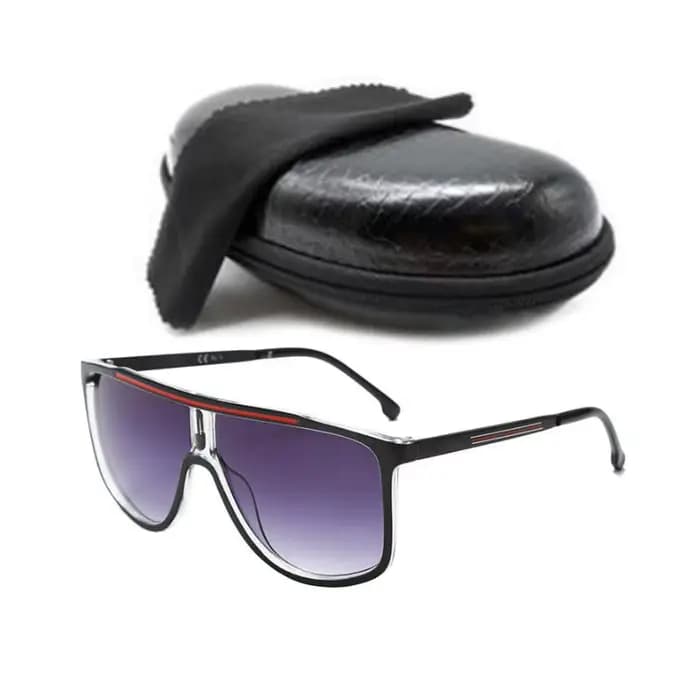 Lunettes de soleil de luxe de marque sportive unisexe