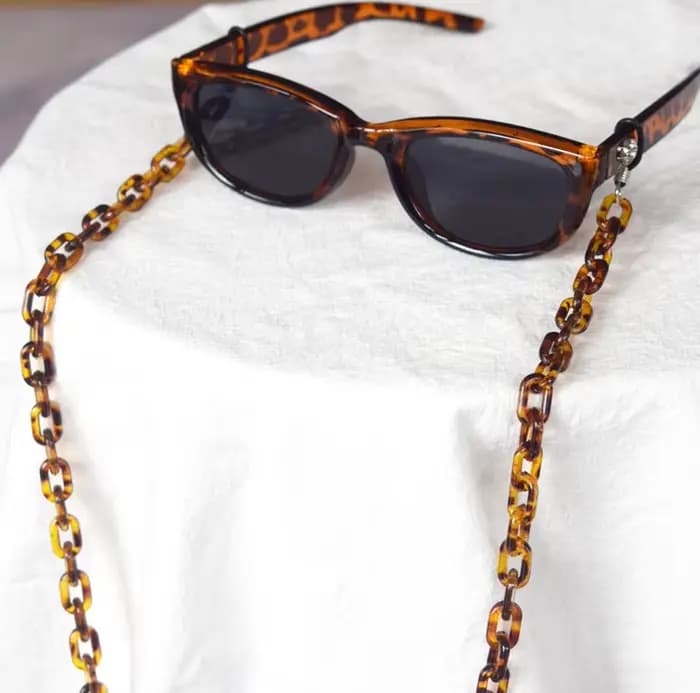 Cordon de lunettes de soleil tendance