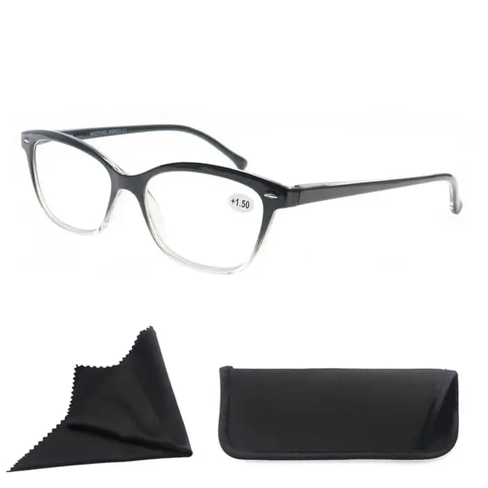 MODFANS lunettes de lecture pour femmes petits lecteurs de visage cadre classique