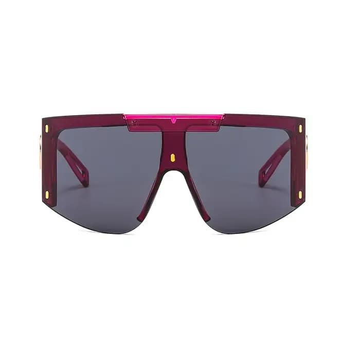 Masque pour hommes lunettes de soleil pour femmes mode une pièce