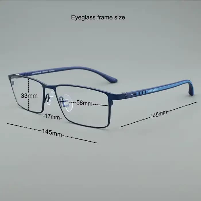 Montures de lunettes en alliage de titane pour hommes, P9386, lunettes de Prescription optique, mont