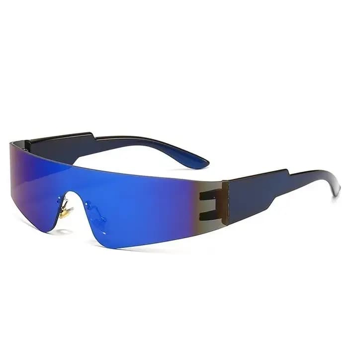 Lunettes de sport punk à la mode avec un style technique et épicé