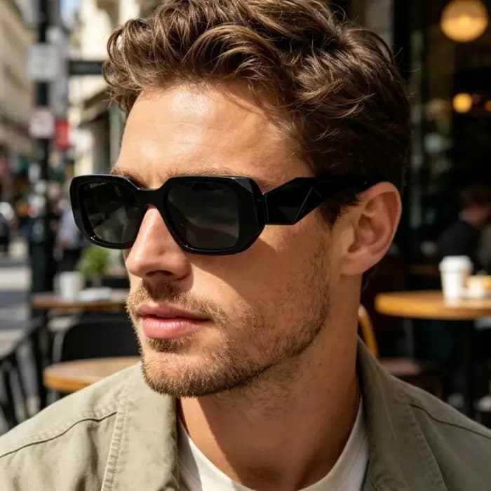 Lunettes de soleil de mode unisexes personnalisées SPR17W