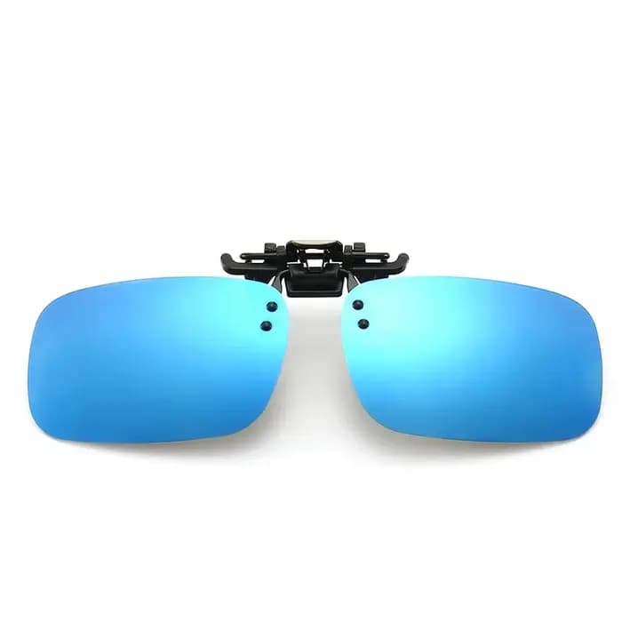 1pc photochromique polarisé pince sur lunettes de soleil hommes caméléon