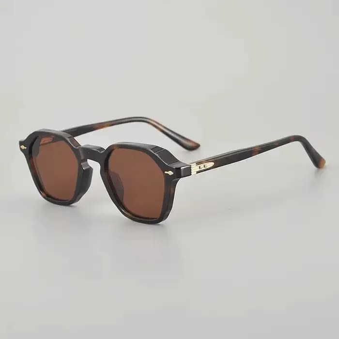 Lunettes de soleil japonaises faites à la main en acétate épais