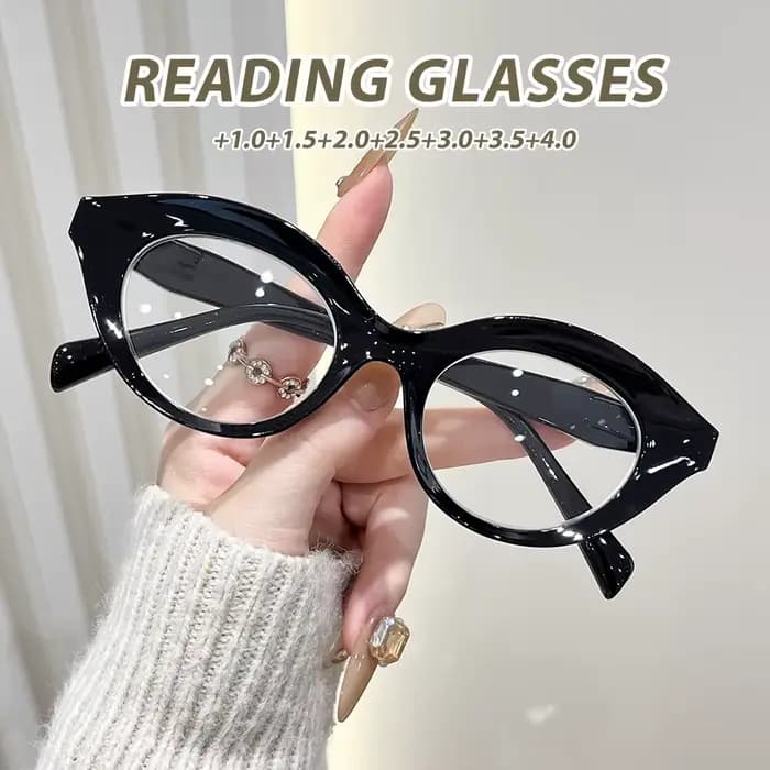 Lunettes de lecture à la mode Oyalie Cat-Eye en forme d'oeil de chat unique