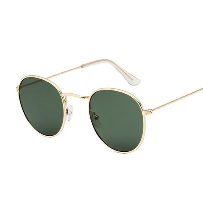 Vintage petites lunettes De Soleil rondes femme classique rétro marque Design lunettes De Soleil mâle miroir mode femme nuances Lunette De Soleil