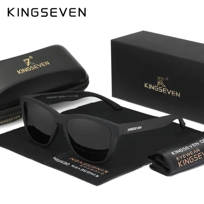 KINGSEVEN flambant neuf mode lunettes de soleil femmes hommes polarisées Anti-UV400 yeux protéger lentille